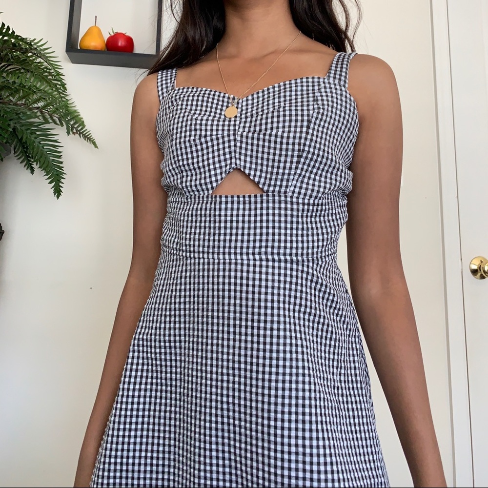 Gingham Dress